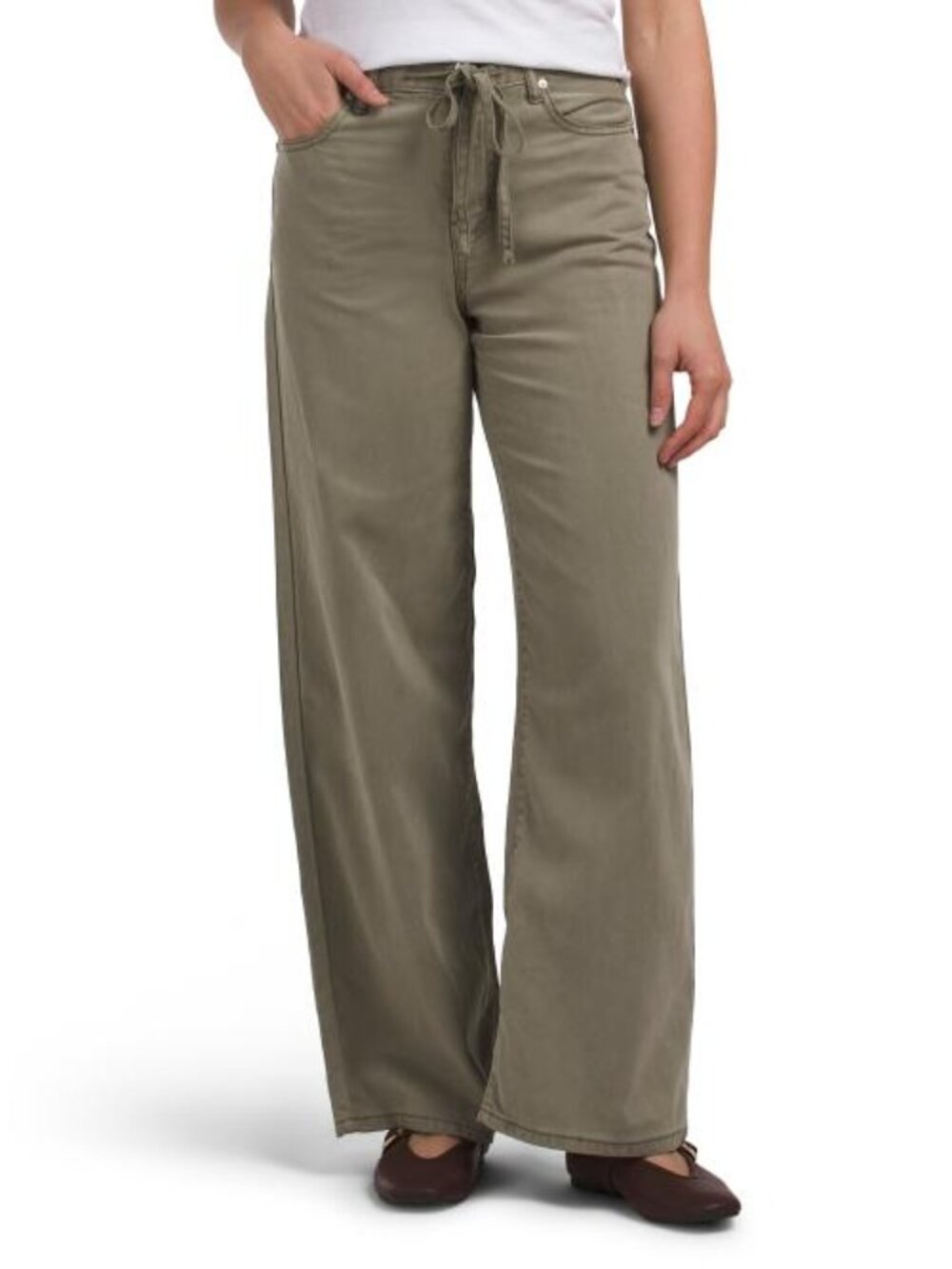 OAT NEW YORK Self Tie Wide Leg Pants